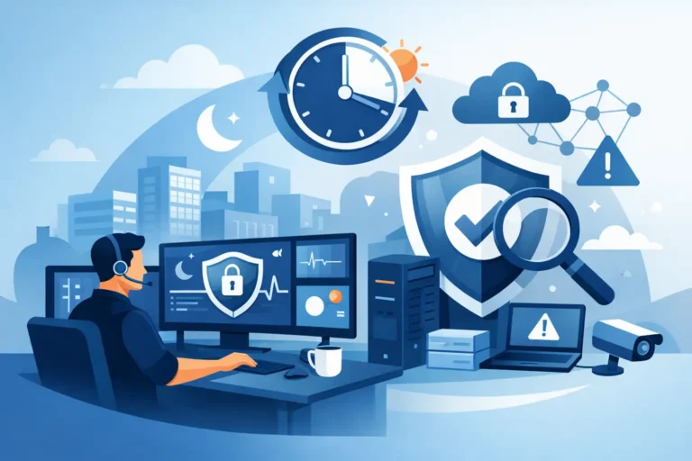Monitoring bezpieczeństwa IT 24/7 w MŚP